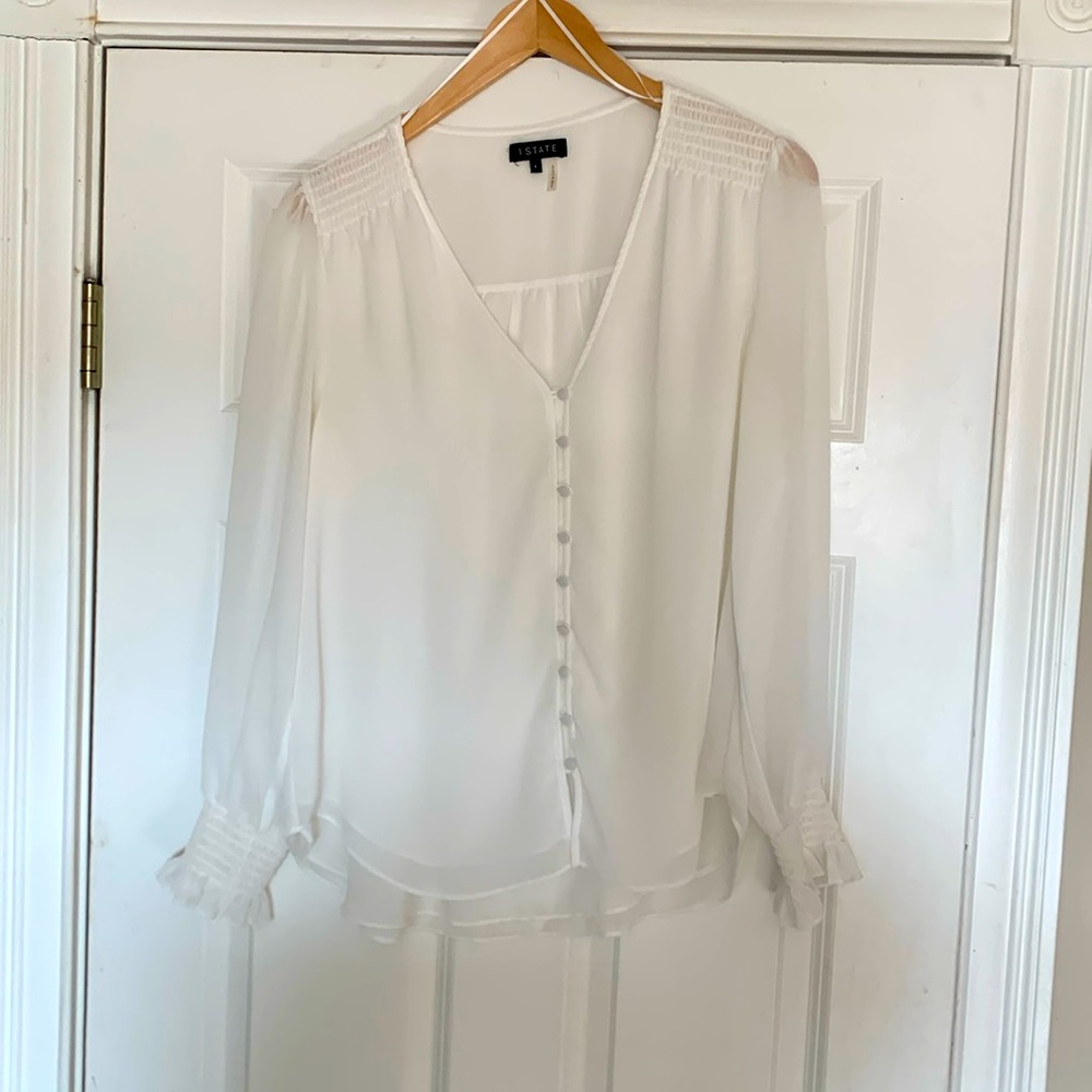 Long sleeve blouse